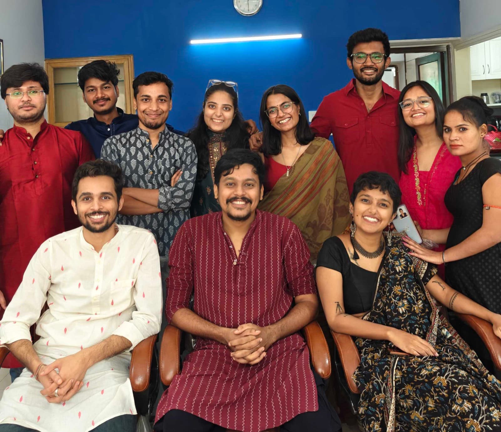 A full house at the office
