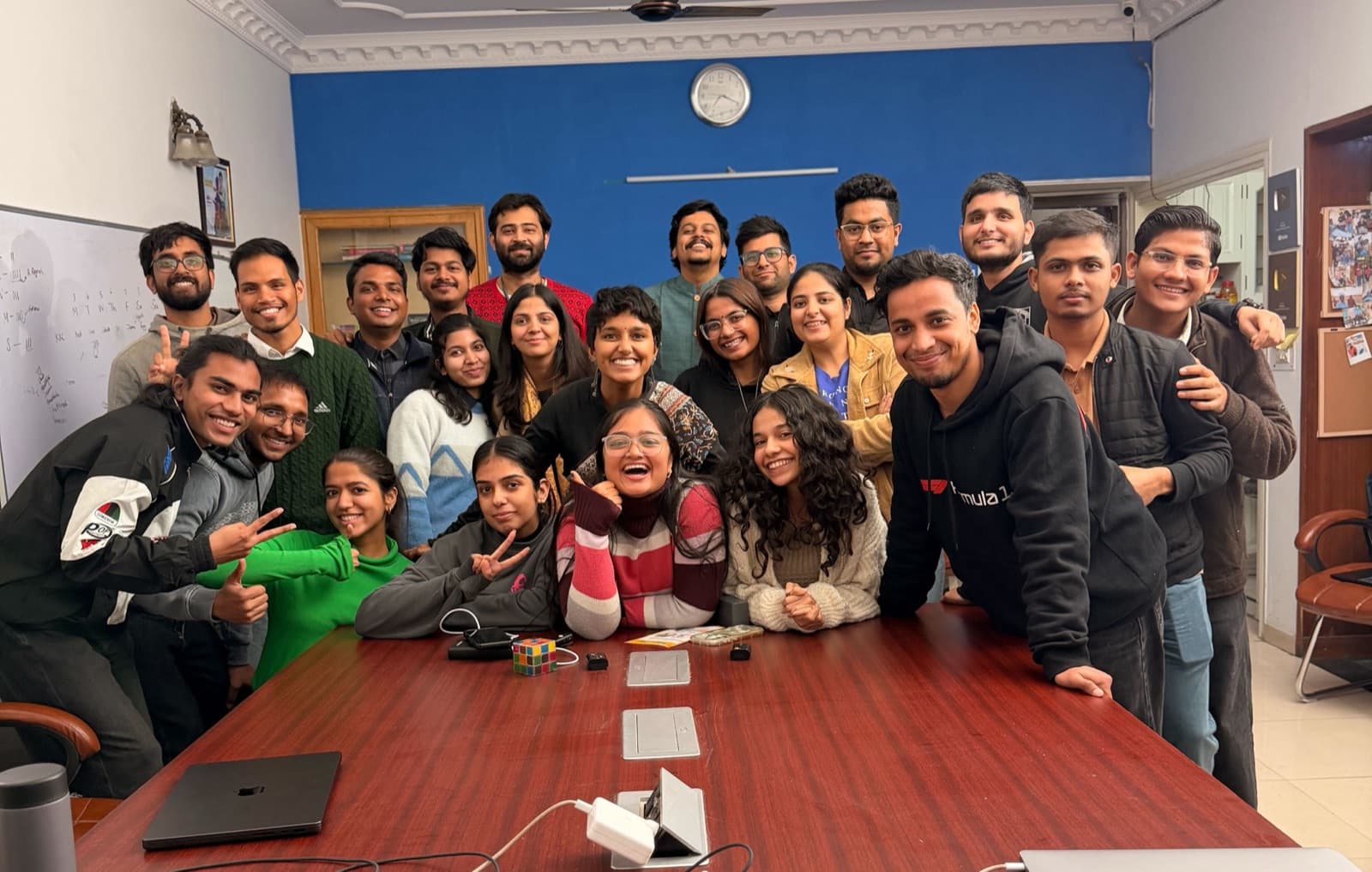 A full house at the office